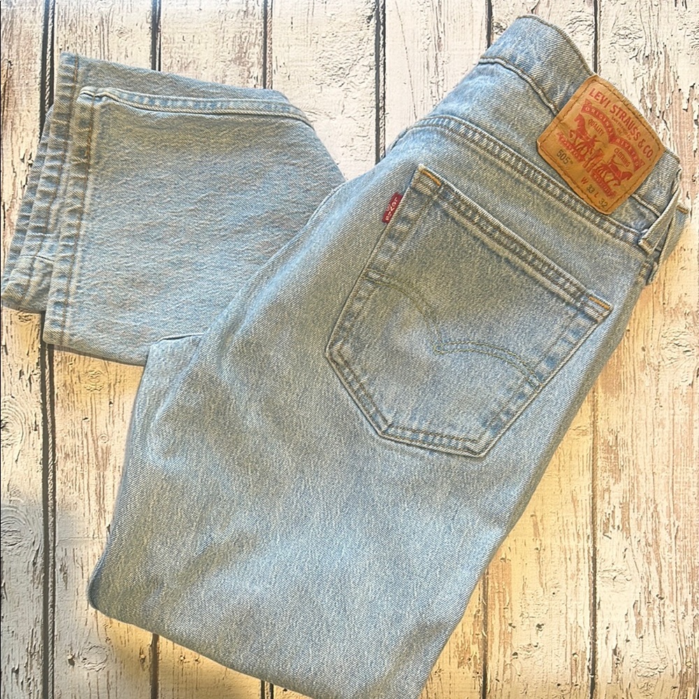 Levi's Blue 505 Jeans Timeless Comfort